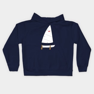 Naples Sabot - White Kids Hoodie